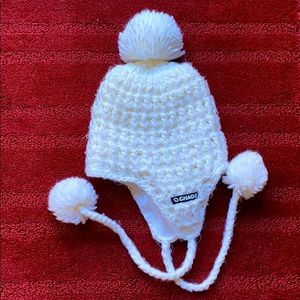 CHAOS Ivory BoHo ski hat